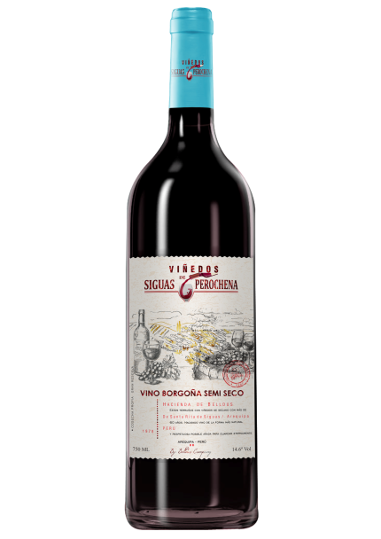 VINO BORGOÑA SEMI SECO TIPO UVA BORGOÑA