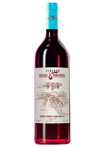 VINO TINTO SEMI SECO TIPO DE UVA CABERNET FRANC